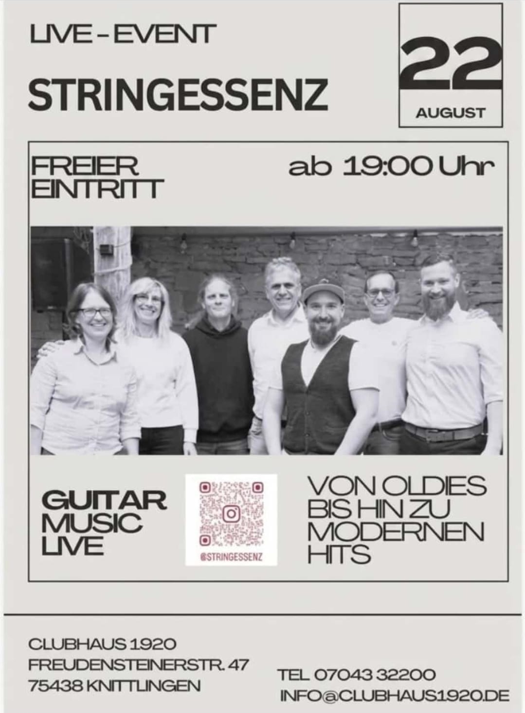Stringessenz – Live-Event